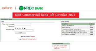 NRB Commercial Bank Job